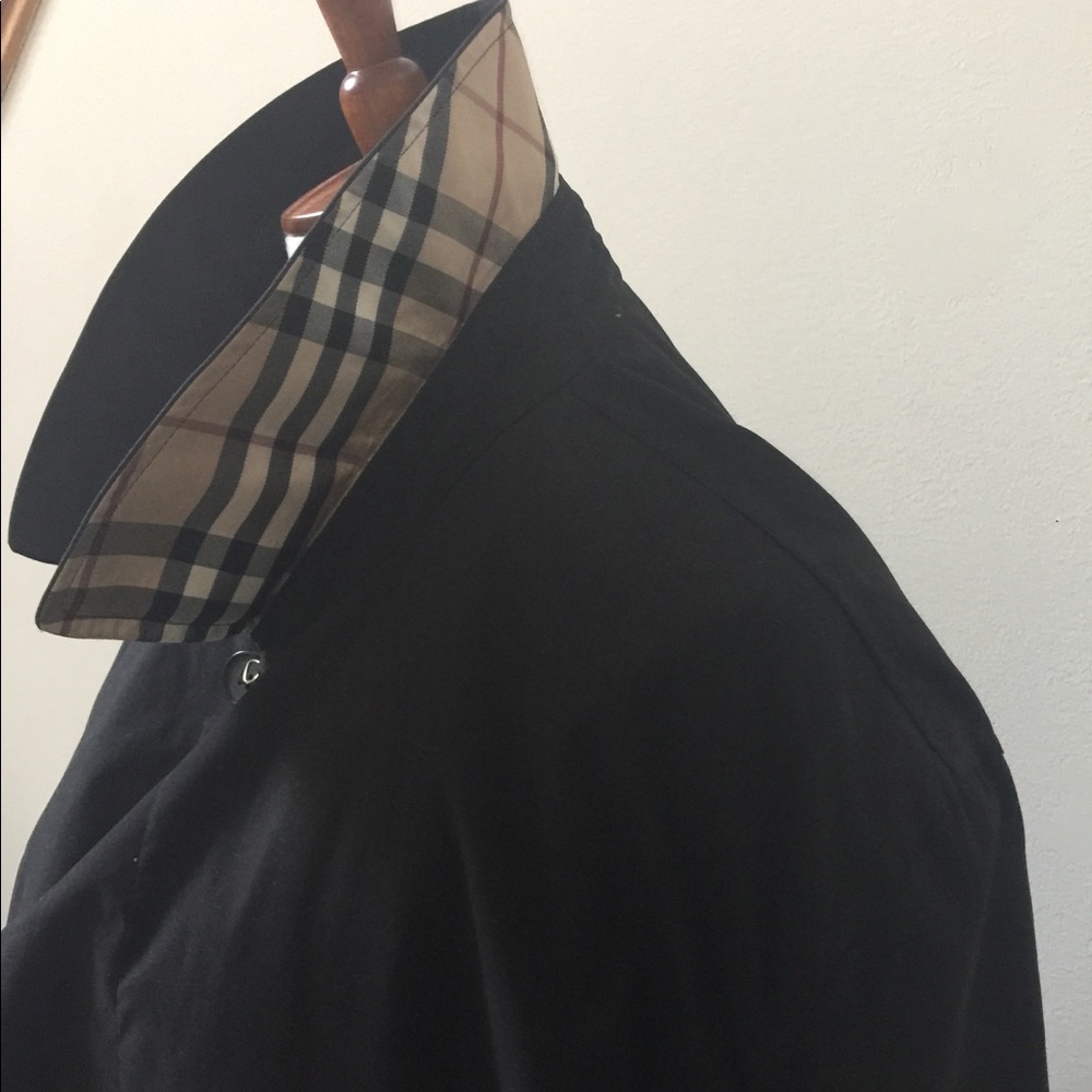 Burberry men’s extra long car coat